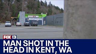 Man shot near Kent, WA bar