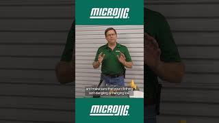 Table Saw Safety Tips from Ralph Bagnall! Happy Woodworking Safety Week! #microjig #shorts