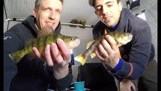 Ice Fishing Late Season Perch