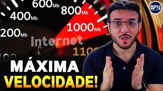 Como Usar TODA VELOCIDADE da Internet - PASSO A PASSO!