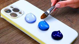 4 Creative Paiting Ideas on Iphone Case | How to Paint on Iphone Case! Step by Step Tutorial