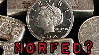 NORFED Silver Liberty Dollar.