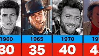 EVOLUTION Of Clint Eastwood (1949-2023) | Age Comparison