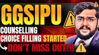  GGSIPU Counselling 2025 Updates | BTech Admission in Delhi NCR | | IPU  Cut-Offs & Choice Filling