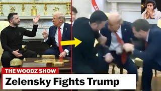 Trump Fist Fight Zelensky in Meeting ... (AI Memes)