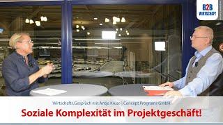 WirtschaftsGespräch mit Antje Kruse - Soziale Komplexität im Projektgeschäft!