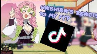 Hashira's reacts to my fyp (Part 2) || Not original!|| ||9erosika||