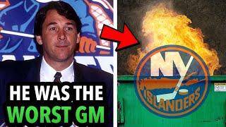 The WORST GM in NHL History