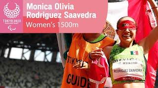 Mónica Rodríguez Wins Gold & Breaks World Record | Women's 1500m T11 | Tokyo 2020 Paralympic Games