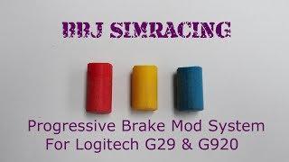 BBJ SimRacing Logitech G29 & G920 Progressive Brake Mod System