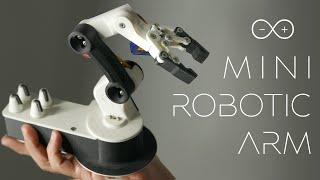 Mini Robotic Arm with Arduino - Save/Play Positions.