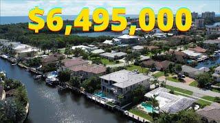 Beautiful New Construction Waterfront Home in Boca Raton Florida for $6,495,000