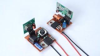 555 IC Single Channel RF Transmitter and Receiver