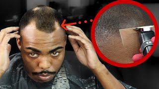 FIXING MY CLIENTS BALD SPOTS HIGH BALD FADE/ FADED BEARD/ HAIRCUT TUTORIAL