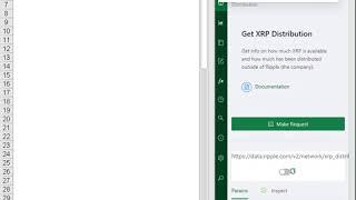 Use =CS.QUERY to get Ripple (XRP) distribution statistics from XRPLedger in Excel & Googlesheets