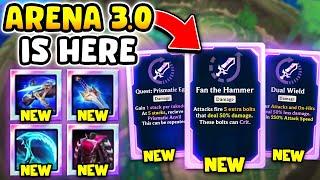 RIOT JUST ADDED SO MANY NEW AUGMENTS AND ITEMS TO ARENA!! (AND THEY'RE AWESOME)