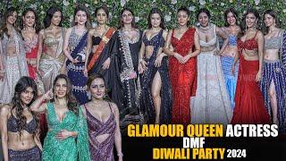 Glamour Queen Actress Dazzles at DMF Grand Diwali Party 2024