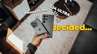 iPhone 15 Pro vs Samsung S24 Ultra | Real World Use: Final Verdict