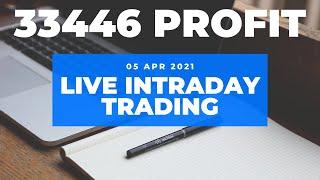 Live Intraday Trading || Intraday Trading || Jibanjyoti Panigrahi || 05 APR 2021
