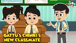 Gattu's Chinki's New Classmate | New Bestfriend | Animated | English Cartoon| Stories | PunToon Kids