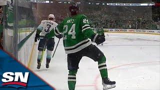 Stars' Roope Hintz Steals Puck Off Kraken's Jamie Oleksiak Before Sniping Top Corner