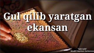 Audio kitob "Qalb kaliti"  muallif Hayotxon Qurbonova 8-qism "Gul qilib yaratgan ekansan"