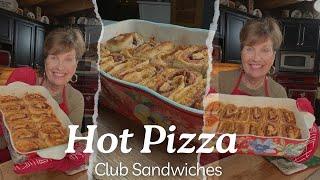 Pizza Club Rolls Sandwiches Hot Finger Food Quick Easy Supper @ourforeverfarm