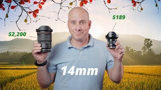 ULTRA WIDE 14mm LENS WITH AN INSANE PRICE FOR THE CANON R5 MARK II