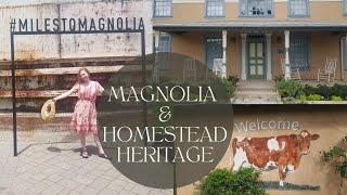 2 Must Go Places in Waco Texas | Trip to Magnolia and Homestead Heritage