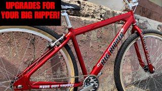 UPGRADES YOU SHOULD DO TO YOUR WHEELIE BIKE // SE BIG RIPPER RESTORATION BUILD COMPLETE!