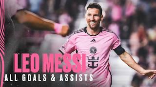 Leo Messi All Goals & Assists with Inter Miami | MLS & Leagues Cup and More