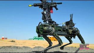 US Army Testing Killer Robot Dogs with A.I.-Powered Rifles In Middle East