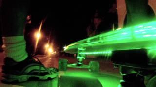 Flexdex Clear29 LT Illuminated Longbard Skateboard