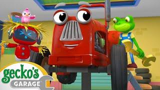 The Tractor Factor｜Gecko's Garage｜Funny Cartoon For Kids｜Learning Videos For Toddlers