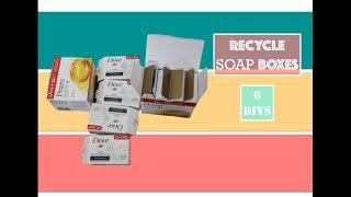 Recycle soap boxes | 5 Soap box DIYs | Upcycling soap boxes