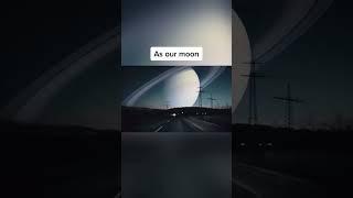 If Planets Replaced Our Moon️🪐  (Videos: What If/ YouTube) #shorts