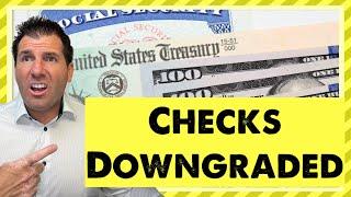  Your Social Security Checks Just Got A DOWNGRADE