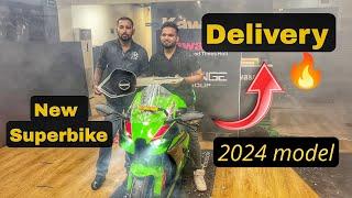 Finlly apni  KawasaKi Ninja ZX10r 2024 ki Delivery ( 1st in Hyderabad ) Dream Bike