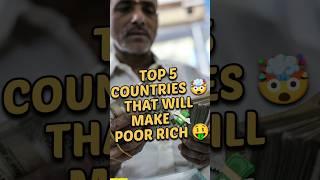 Top 5 Countries That will make poor Rich  #top5 #shorts #richlifestyle