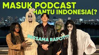 PERTAMA KALI MASUK PODCAST INDONESIA! TAPI AKU NGEVLOG BTS SAJA HEHE