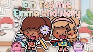 EIN TAG MIT EMMA UND NELLY! 🫶 | AESTHETIC ROUTINE/ GESCHICHTE | TOCA BOCA STORY DEUTSCH