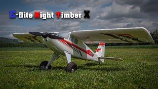 E-flite Night Timber X -  Fun and small aerobatic plane!!  4K UHD