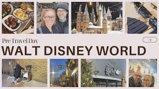 PRE TRAVEL DAY | HARRY POTTER STUDIO & AFTERNOON TEA | DINNER WITH FRIENDS | DISNEY WORLD VLOG 2024