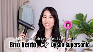 Brio Vento vs Dyson Supersonic | High Speed Hair Dryer Review | Chris Han