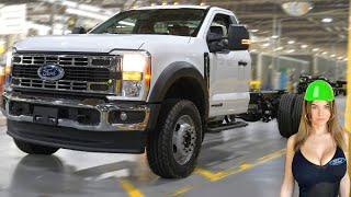 Ford Super Duty US Factory 2024 Manufacturing F250, F350, F450, F-550, F-600 (F-150 Assembly line)