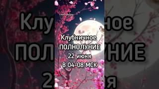 Клубничное ПОЛНОЛУНИЕ#иннатаро #полнолуние