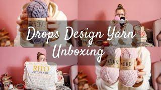 Wooly Unboxing #3 I Drops Design, Strickpläne von Drops, Rita Hobby, Dustland Sweater