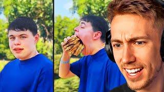 A REALLY BIG MOUTH! Miniminter Reacts To Daily Dose Of Internet