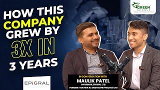 #S2E6 I Promoter Talk: Epigral Ltd I Maulik Patel I Green Sharks