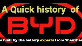 A Quick history of BYD
